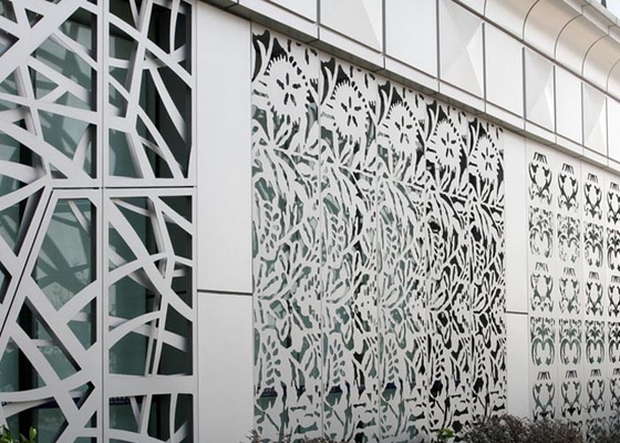 Chine Panneaux en acier décoratifs de structure de quatre catégories, écran décoratif en métal rouillé anti fournisseur
