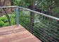 Balustrade de balcon d&amp;#39;acier inoxydable de résistance à la corrosion avec différents processus de polissage fournisseur