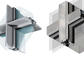 Profils en aluminium de mur rideau de nettoyage facile, certifié par GB de mur rideau de Unitised fournisseur