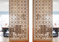 Panneaux décoratifs d&amp;#39;écran en métal d&amp;#39;acier inoxydable avec la fonction de partitionnement / dissimulant fournisseur